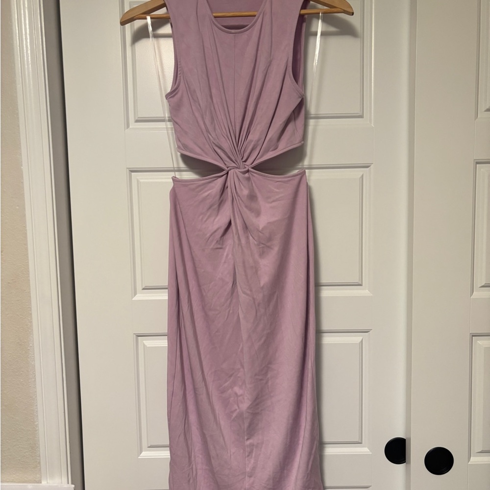 Vici Mauve Backless Dress